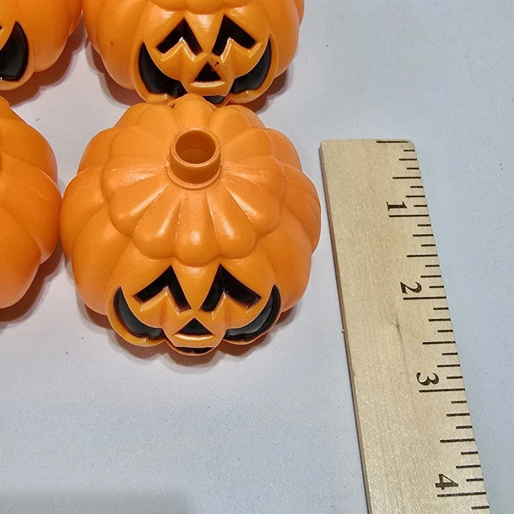 Pumpkin Blow Mold String Light Cover‎ Vintage Jack O Lantern Halloween